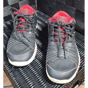 Nike Flex‎ Show Youth 4.5 black with red